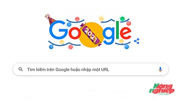 Google Doodle hôm nay 31/12: Giao thừa