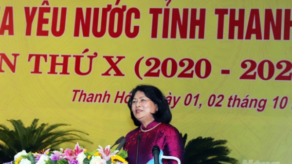 Phó Chủ tịch nước Đặng Thị Ngọc Thịnh: Thanh Hóa sẽ sớm thành tỉnh 'kiểu mẫu'