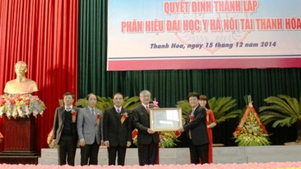 Thành lập Phân hiệu Đại học Y Hà Nội tại Thanh Hóa