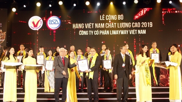 Vedan tiếp tục được vinh danh giải thưởng “Hàng Việt Nam Chất lượng cao”