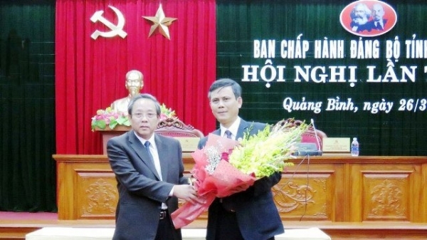 Quảng Bình có tân Phó Bí thư Thường trực Tỉnh ủy