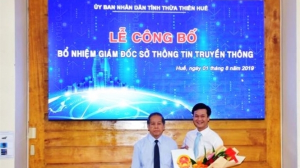 Thừa Thiên - Huế có tân Giám đốc Sở Thông tin - Truyền thông