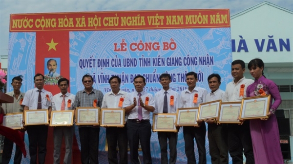 Vĩnh Thuận phấn đấu 100% xã đạt chuẩn nông thôn mới