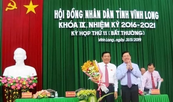 Ông Bùi Văn Nghiêm giữ chức Chủ tịch HĐND tỉnh Vĩnh Long