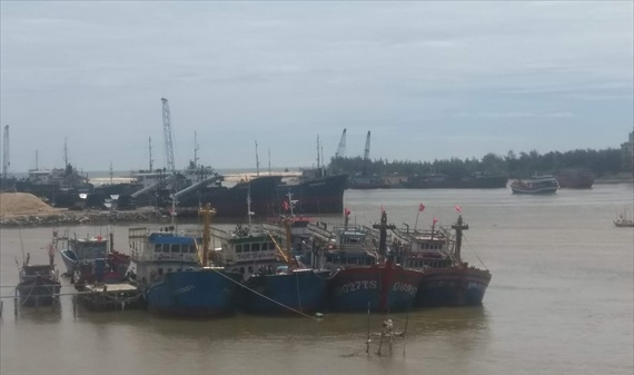 Quảng Trị: 100% tàu thuyền đã tìm được nơi tránh trú an toàn