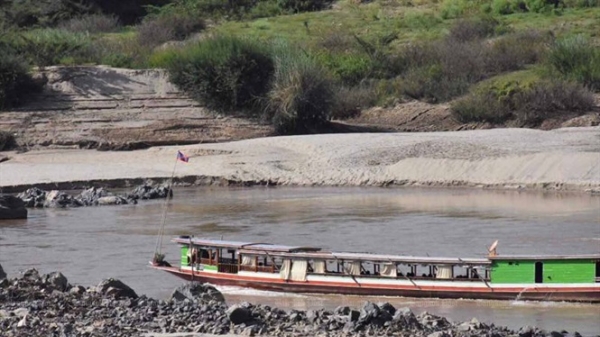 Nước sông Mekong thấp kỷ lục