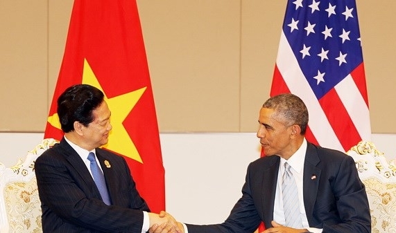 Thủ tướng Nguyễn Tấn Dũng gặp chính thức Tổng thống Obama