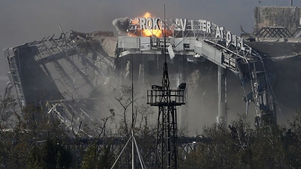 Trận đánh lớn nhất nổ ra ở sân bay Donetsk, thủ lĩnh ly khai trọng thương