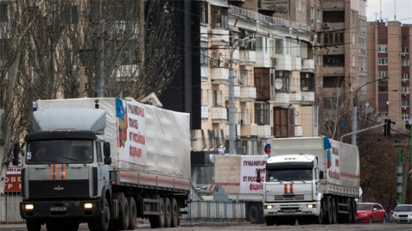 Nga sẽ định kỳ điều xe viện trợ hàng hóa cho Donbas