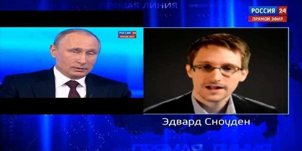 Snowden hỏi Tổng thống Nga Putin về hoạt động do thám