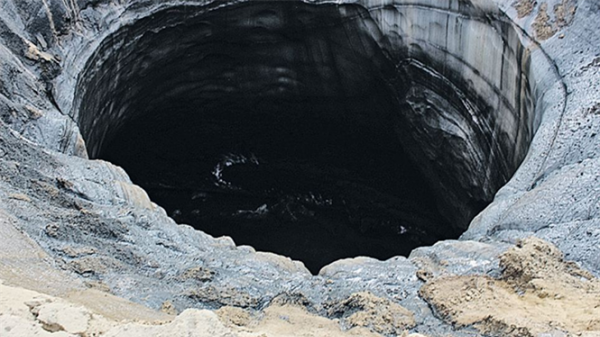 Những hình ảnh bí hiểm về “cổng địa ngục” ở Siberia