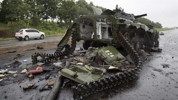 65% khí tài Ukraine bị phá hủy ở miền Đông