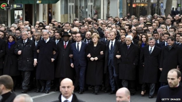 Hậu Charlie Hebdo: Mỹ thừa nhận sai lầm vì không tham gia tuần hành Paris