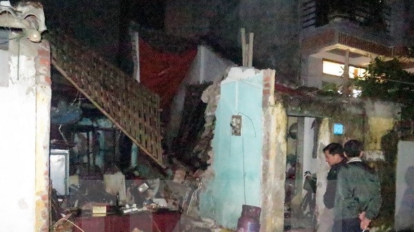 Nổ lớn ở Nam Định làm sập 3 ngôi nhà, 3 người thương vong