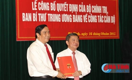 Ông Võ Kim Cự thôi giữ chức Bí thư Tỉnh ủy Hà Tĩnh