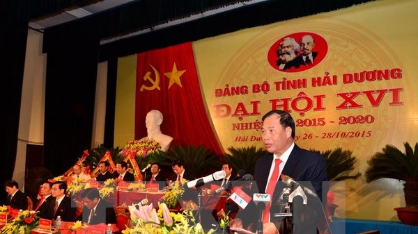 Ông Nguyễn Mạnh Hiển được bầu giữ chức Bí thư Tỉnh ủy Hải Dương