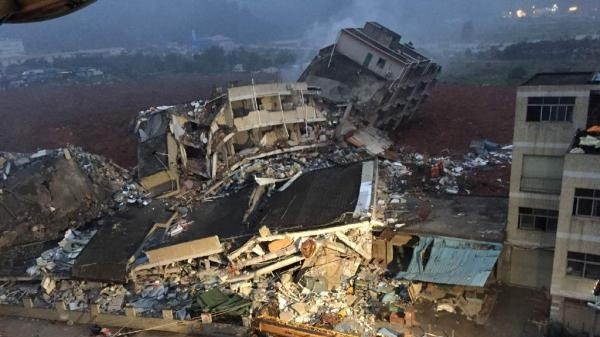 Nguyên nhân vụ lở đất khiến 33 ngôi nhà bị đổ sập ở Trung Quốc