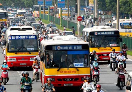 Hà Nội mở thêm tuyến xe bus số 20C