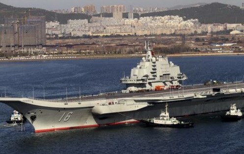 Trung Quốc xây xong căn cứ chứa tàu sân bay khống chế Biển Đông