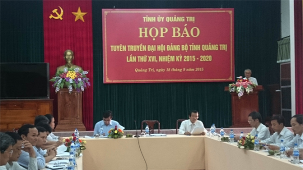 Đại hội Đảng bộ tỉnh Quảng Trị lần thứ XVI sắp diễn ra