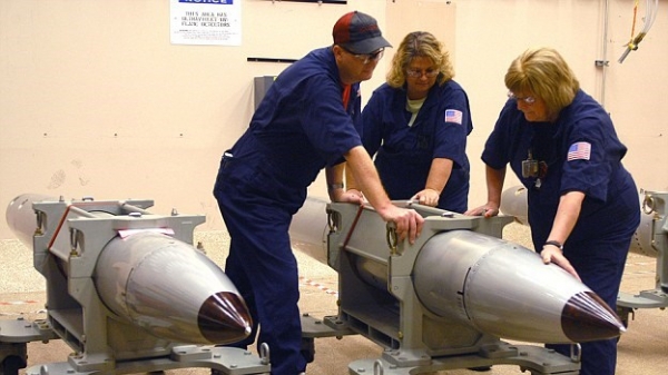 Mỹ dự kiến lắp 20 quả bom bom nguyên tử thế hệ mới tại Đức