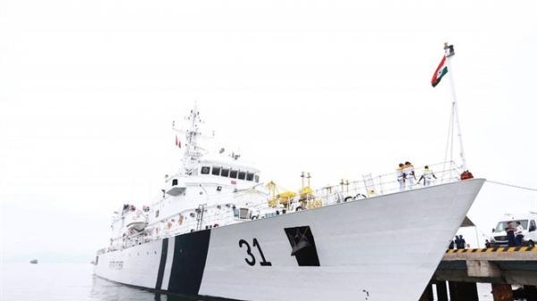 Tàu Hải quân Ấn Độ thăm Thành phố Đà Nẵng