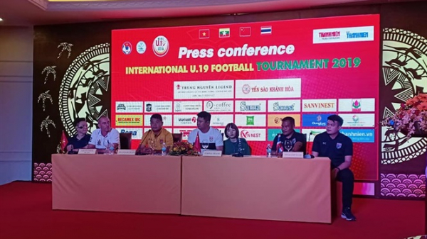 Ngày 23/3, giải bóng đá U19 Quốc tế năm 2019 sẽ khai mạc trên sân Nha Trang