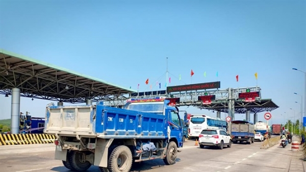 Trạm BOT Ninh Lộc thu phí hơn 6,4 tỷ đồng trong 1 tuần