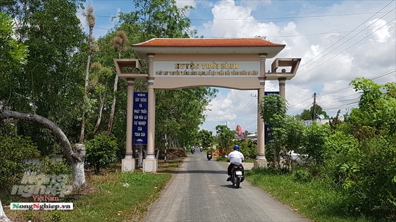Huyện Thới Bình có thêm 6 xã đạt chuẩn nông thôn mới