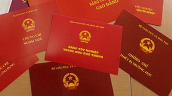 Bốn cán bộ xã ở Hà Tĩnh kê khai bằng giả
