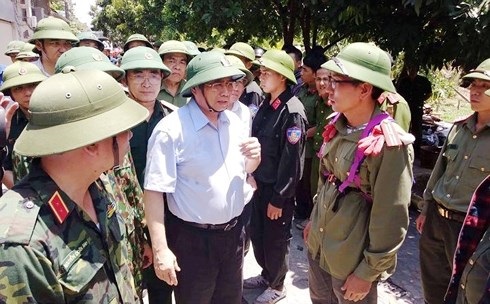 Trưởng Ban Tổ chức Trung ương động viên lực lượng chữa cháy rừng Hà Tĩnh