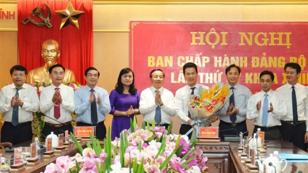 Hà Tĩnh chúc mừng ông Đặng Quốc Khánh được điều động giữ nhiệm vụ mới tại Hà Giang