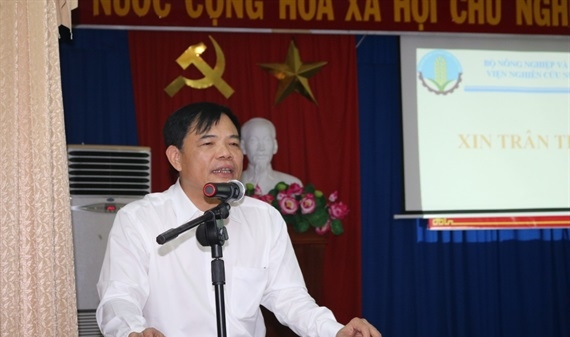 Bộ trưởng Nguyễn Xuân Cường gợi ý 3 vấn đề trong nghiên cứu thủy sản