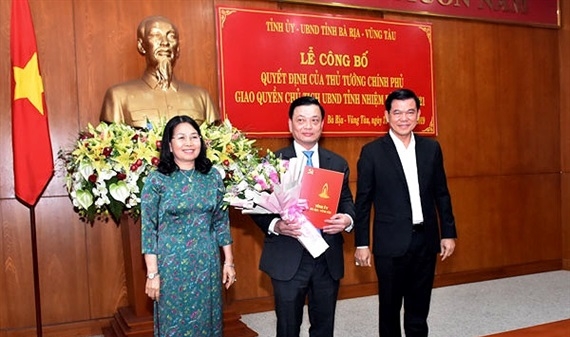 Ông Nguyễn Thành Long được giao Quyền Chủ tịch UBND tỉnh Bà Rịa - Vũng Tàu