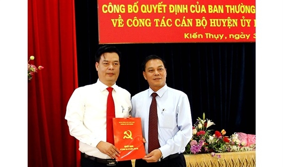 Ông Phạm Văn Thép giữ chức Giám đốc Sở NN-PTNT Hải Phòng