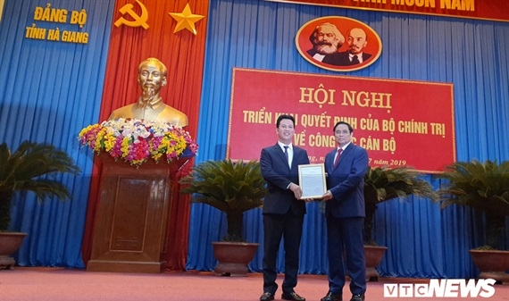 Ông Đặng Quốc Khánh làm Bí thư Tỉnh ủy Hà Giang