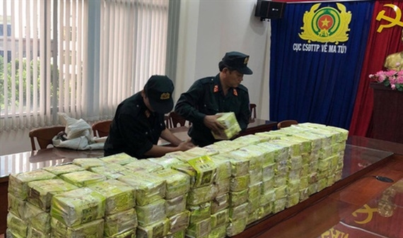9 tháng Việt Nam bắt giữ hơn 5 tấn ma túy