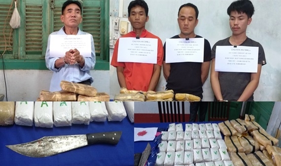 Quảng Bình: Triệt phá đường dây mua bán ma túy xuyên quốc gia