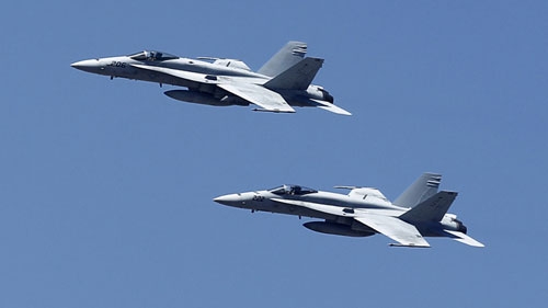 Trung Quốc nổi giận vì chiến đấu cơ Mỹ hạ cánh xuống Đài Loan