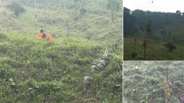 Rơi máy bay quân sự Ecuador, toàn bộ 22 người thiệt mạng