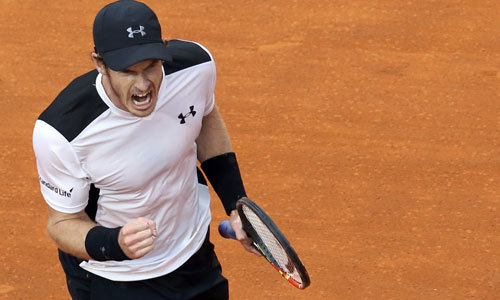Djokovic chấn thương, thua Murray ở chung kết Rome Masters
