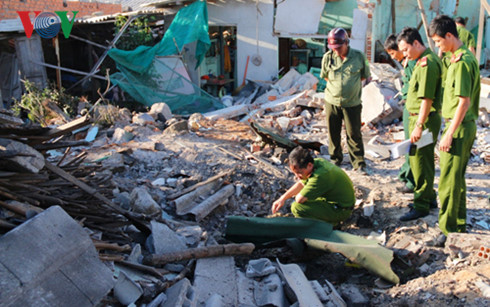 Thấy hàng trăm kíp nổ tại hiện trường vụ nổ ở đảo Phú Quý