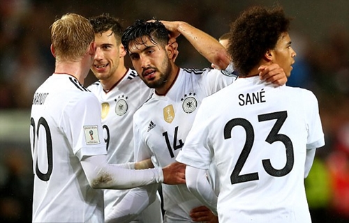 Đức toàn thắng ở vòng loại World Cup 2018