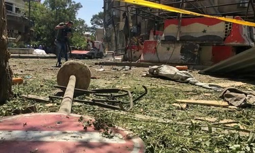 Đại sứ quán Nga tại Syria bị nã đạn pháo