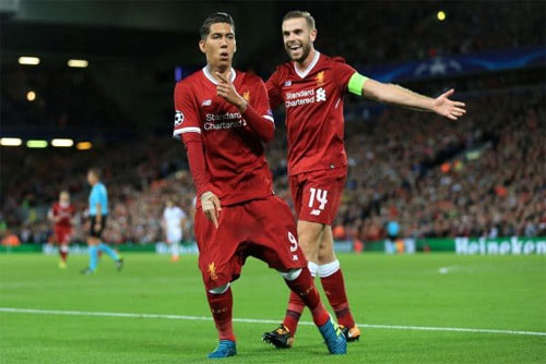 Ghi ba bàn trong 21 phút, Liverpool dự vòng bảng Champions League