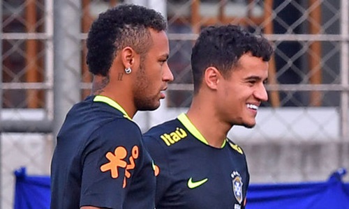 Neymar khuyên Coutinho không đến Barca
