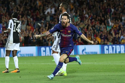 Messi lập cú đúp, Barca đè bẹp Juventus