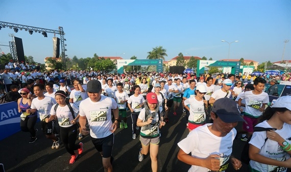 Hơn 4.000 vận động viên tham gia giải Mekong Delta Marathon Hậu Giang 2019