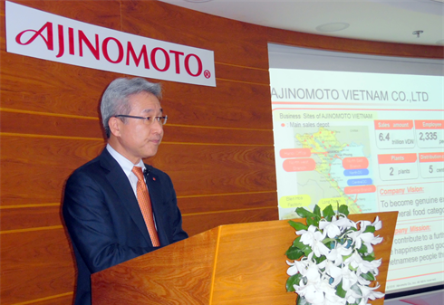 Tập đoàn Ajinomoto sẽ nằm trong 'Top 10 toàn cầu'