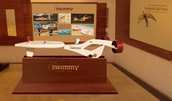 Sáng chế thiết bị bơi lấy cảm hứng từ tác phẩm của Leonardo da Vinci